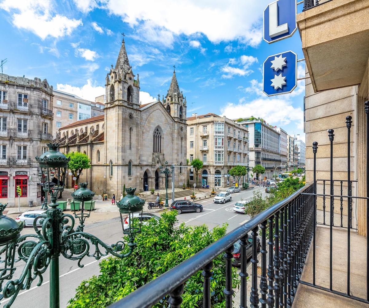 Hotel Atlantico Vigo Dış mekan fotoğraf